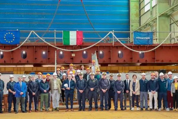 Keel laid for Italian Navy’s future hydrographic research ship