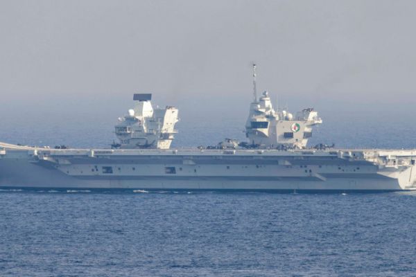 Royal Navy begins investigation into fire incident on aircraft carrier Queen Elizabeth