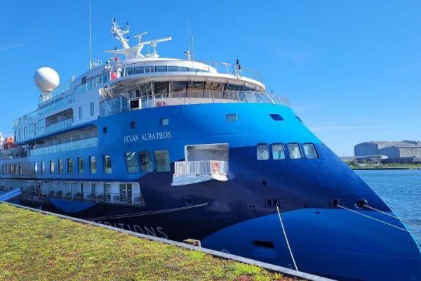 Denmark’s Albatros Expeditions christens polar cruise ship