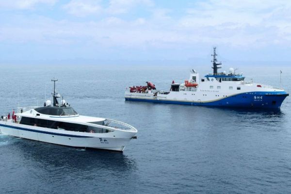 Chinese-built test vessel delivered to owner
