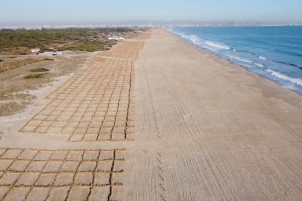 Beach restoration works completed in Valencia, Spain