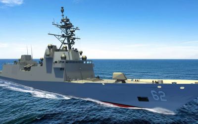 Keel laid for future US Navy frigate Constellation
