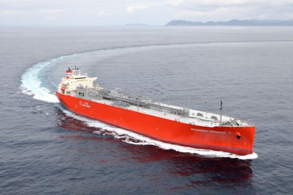 MOL subsidiary welcomes new LPG/ammonia carrier to fleet