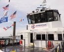 American Offshore Services’ newest crewboat floated out