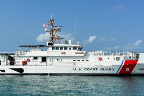 US Coast Guard takes delivery of fast response cutter David Duren