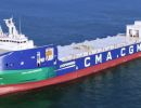 CMA CGM takes delivery of lead vessel of new LNG-fuelled boxship class