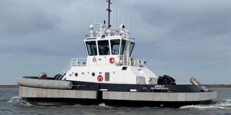 VESSEL REVIEW | eWolf – First US-built all-electric tug joins Crowley’s ship assist fleet