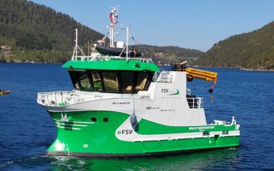 Norway’s FSV takes delivery of fish farm workboat