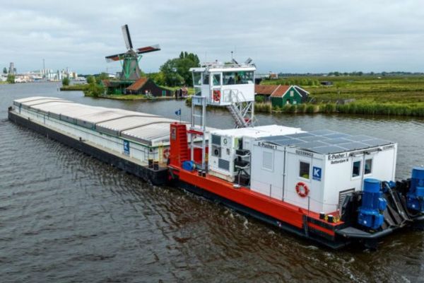 Kotug inks frame agreement with Dutch builder for electric pushboat construction
