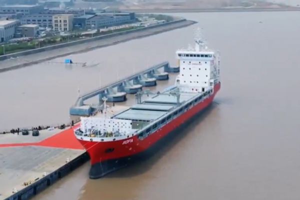 Langh Ship’s newest 7,800DWT vessel sails on delivery voyage