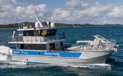 VESSEL REVIEW | Island Guardian – Landing craft to support Great Barrier Reef preservation efforts
