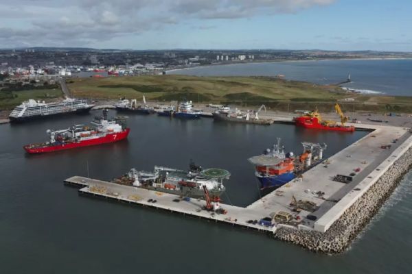 Expansion works completed at Scotland’s Aberdeen South Harbour