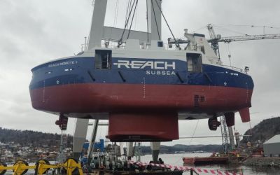 Reach Subsea’s newest USV floated out
