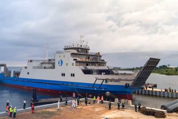 East Africa Marine Transport’s newest Ro-Ro floated out