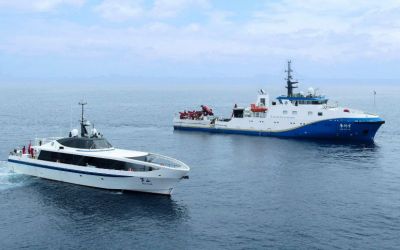 Chinese-built test vessel delivered to owner