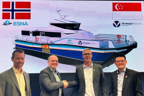 Norwegian-Singaporean collaboration to develop surface effect ship crewboat
