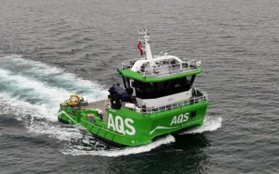 VESSEL REVIEW | AQS Trym – Hybrid catamaran workboat for Norwegian aquaculture support company