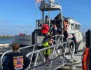 US Coast Guard, Good Samaritans rescue 13 people from sinking fishing vessel off Chincoteague, Virginia