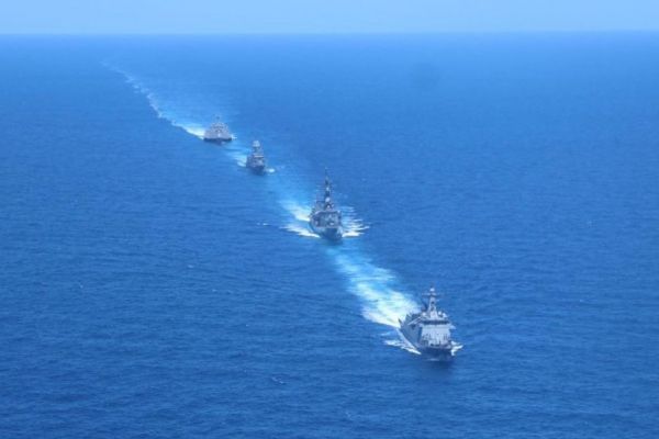 Four-nation maritime cooperative activity concluded in Philippines’ EEZ waters