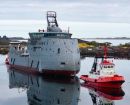 Outfitting begins on Olympic Subsea CSOV
