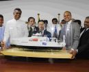 Colombo Dockyard delivers cable lay vessel to Kokusai
