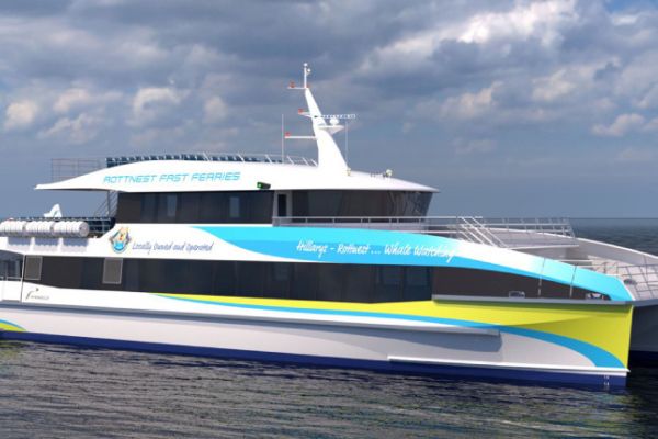Construction begins on 32-metre catamaran for Western Australia’s Rottnest Fast Ferries
