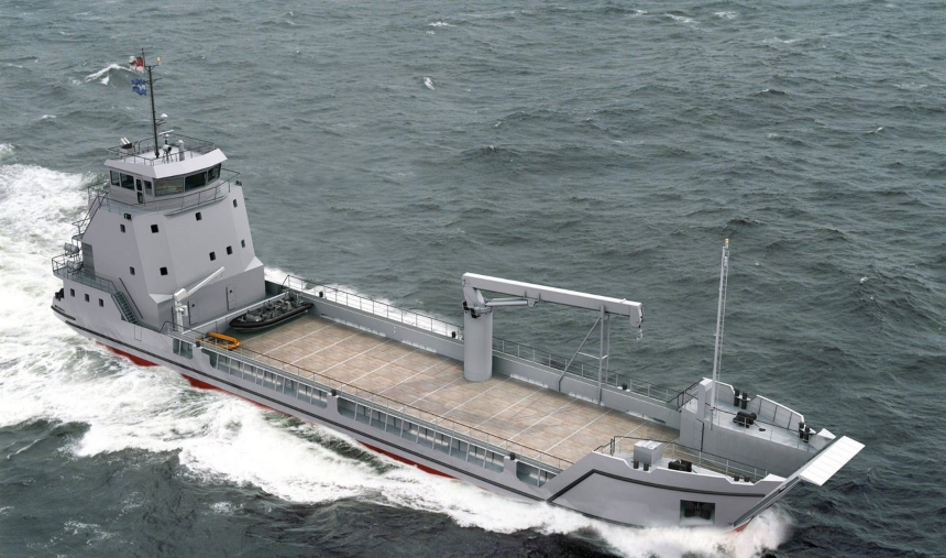 Song Thu Lays Keel Of 57m Lst For Vietnamese Navy Baird Maritime