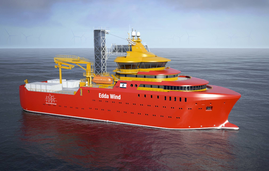 Gondán begins building 88-metre walk-to-work vessels for Østensjø Rederi - Baird Maritime