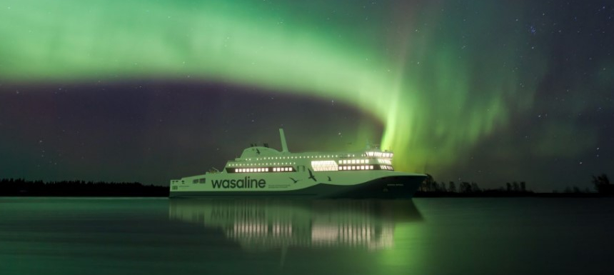 Wasaline's newest ferry floated out at Rauma Marine Constructions - Baird  Maritime