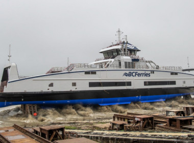 BC Ferries names fifth Island-class hybrid electric Ro-Pax - Baird 