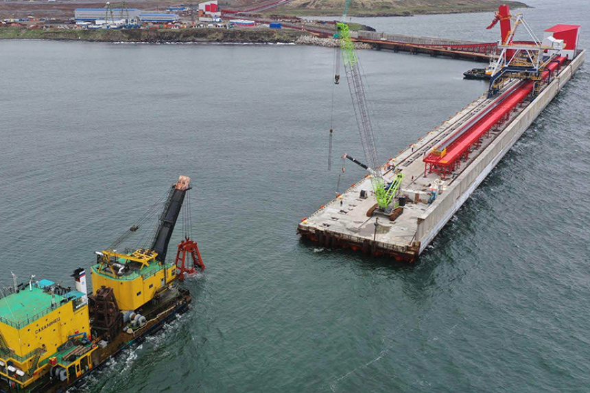 Rosmorport wraps up phase one of construction at Vanino coal export  terminal - Baird Maritime