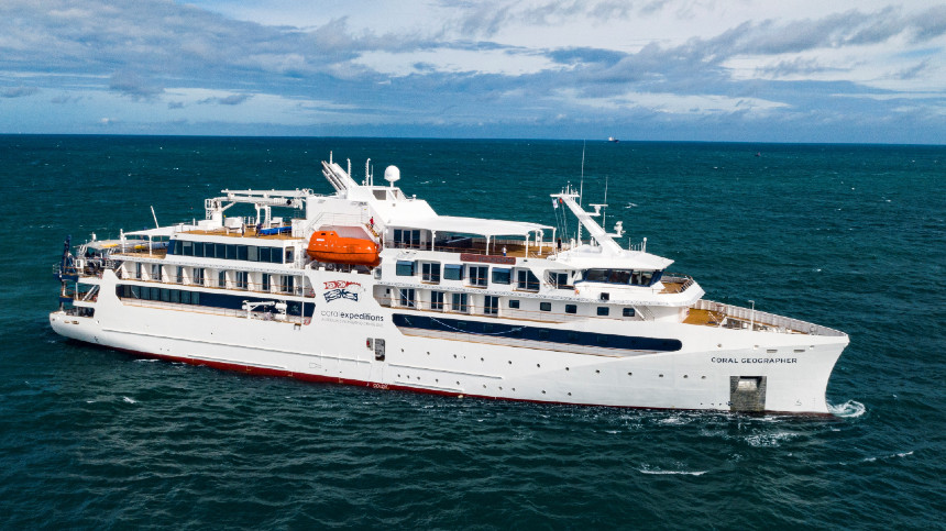 Coral Expeditions takes delivery of second ship in series - Baird 