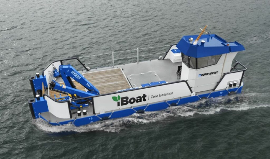 Dutch firm unveils new low-emission workboat - Baird Maritime