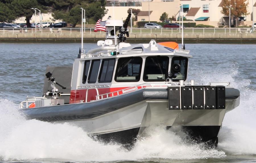 VESSEL REVIEW | Catamaran response boat delivered to California’s Alameda Fire Department