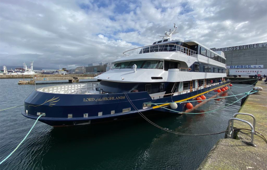 Vessel Conversion Lord Of The Highlands Mediterranean Ferry Finds New Life As Cruise Ship For Scottish Inland And Coastal Waters Baird Maritime