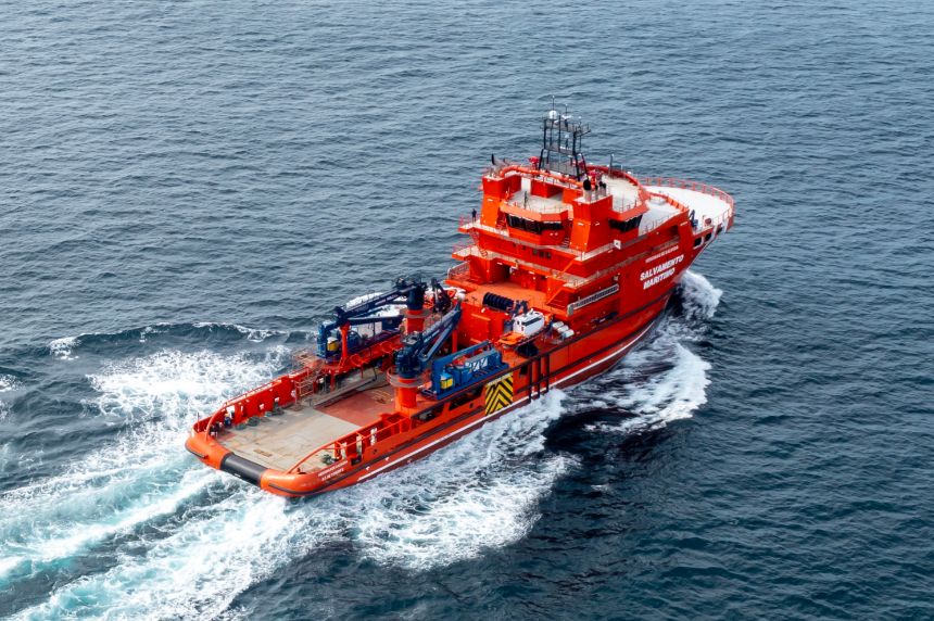 Heroinas de Salvora, a new large response vessel ordered by Spain's Salvamento Maritimo sea rescue organisation