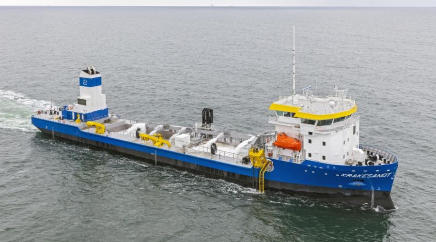 VESSEL REVIEW | Krakesandt – Dutch operator takes delivery of 3,000cbm hopper dredger