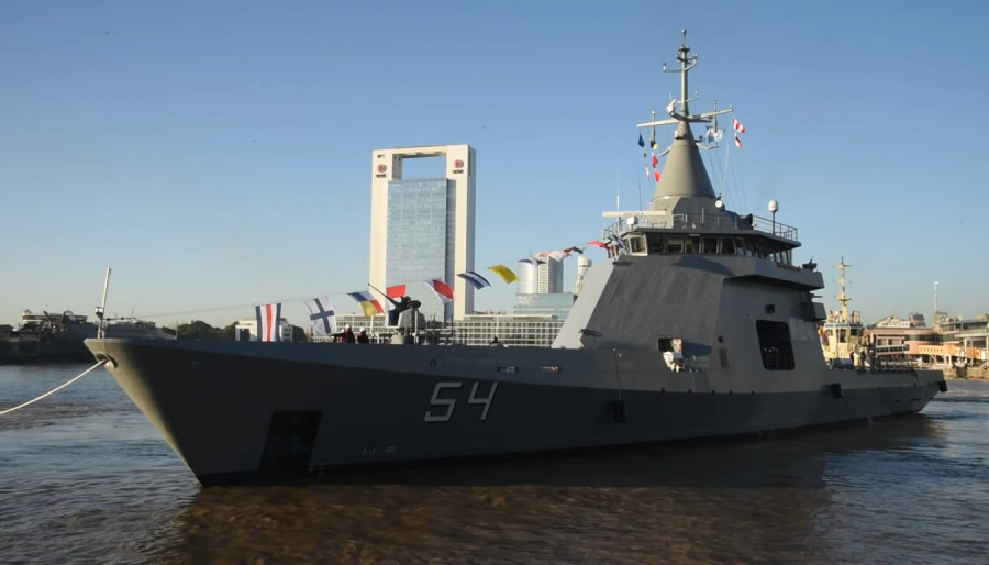 VESSEL REVIEW | Contraalmirante Cordero – Argentine Navy to operate new patrol vessel on border and fisheries enforcement