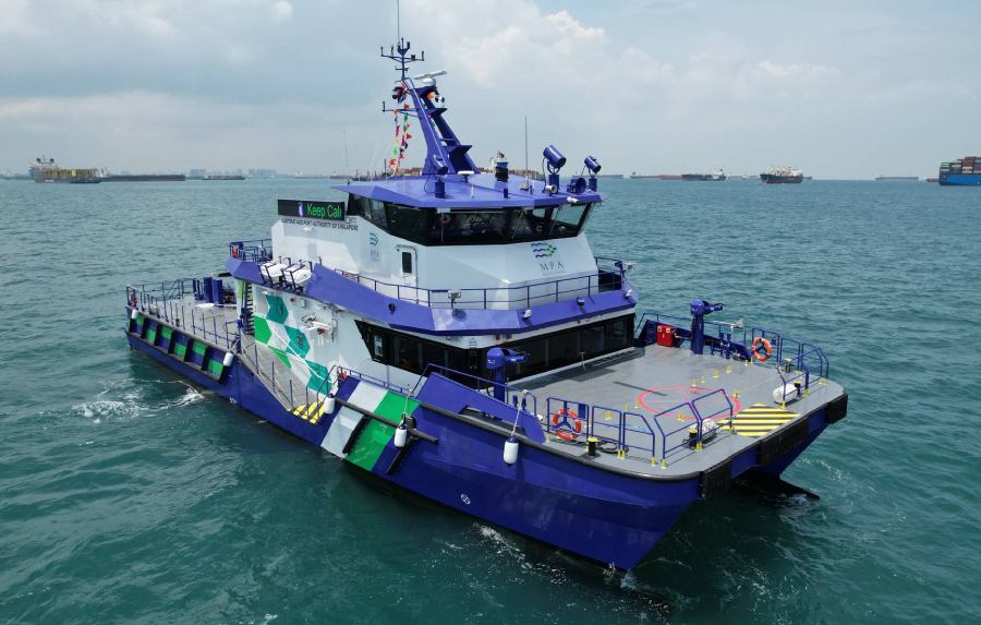 VESSEL REVIEW | MPA Guardian – Hybrid patrol boat enters service with Singapore port authority