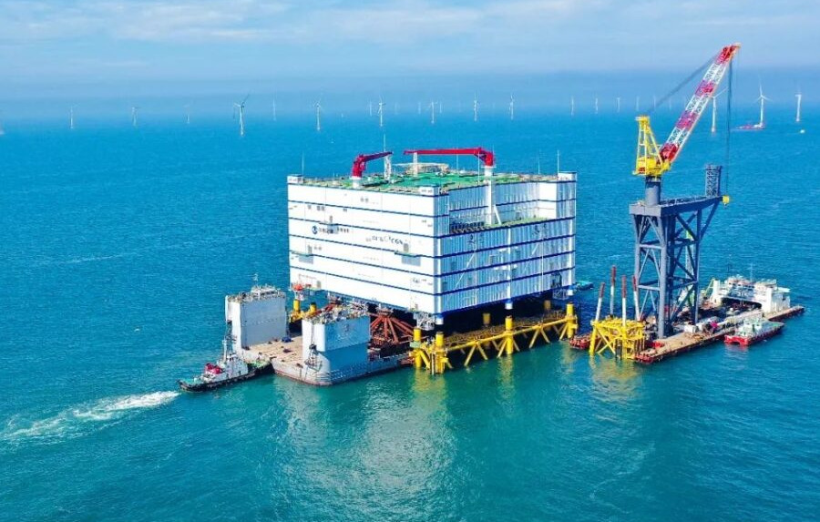 VESSEL REVIEW | Three Gorges Rudong – Chinese-built power converter for  offshore wind - Baird Maritime