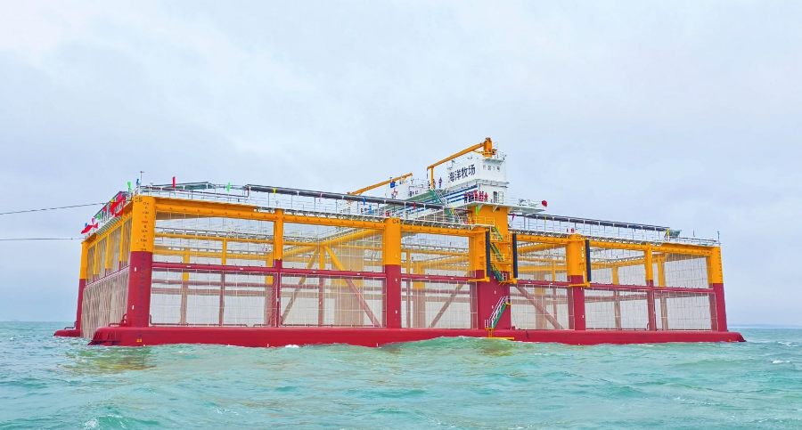VESSEL REVIEW | Hengyi No 1 – Large semi-submersible fish cage deployed off China’s Guangdong province