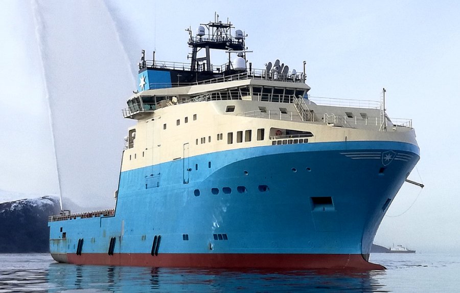 VESSEL REFIT | Maersk Minder – Danish anchor handler returns to sea following hybrid propulsion installation