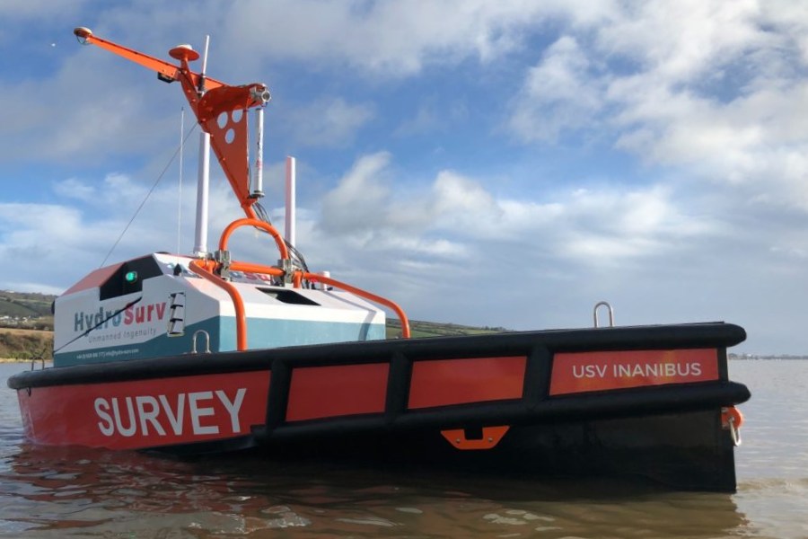 VESSEL REVIEW | USV Inanibus – UK-designed unmanned vessel to conduct windfarm site surveys