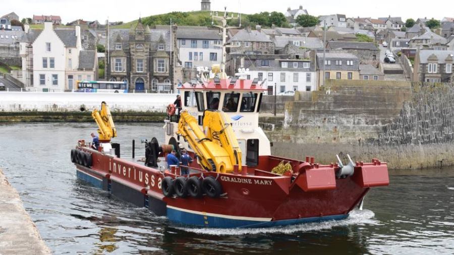 VESSEL REVIEW | Geraldine Mary – Hybrid vessel for Scottish aquaculture support company