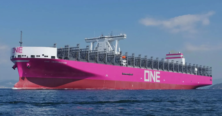 VESSEL REVIEW | One Inspiration – Japanese-built 24,000TEU boxship fitted with energy-saving features