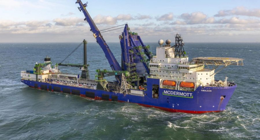 VESSEL REFIT | Amazon – McDermott construction vessel upgraded to perform hex joint subsea installation