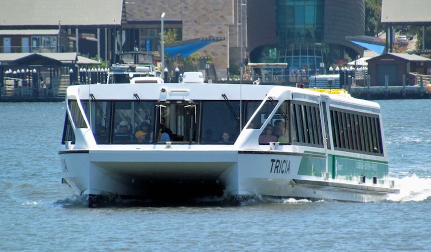 VESSEL REVIEW | Tricia – New low-wash catamaran ferry joins Perth's busy river fleet - Baird ...