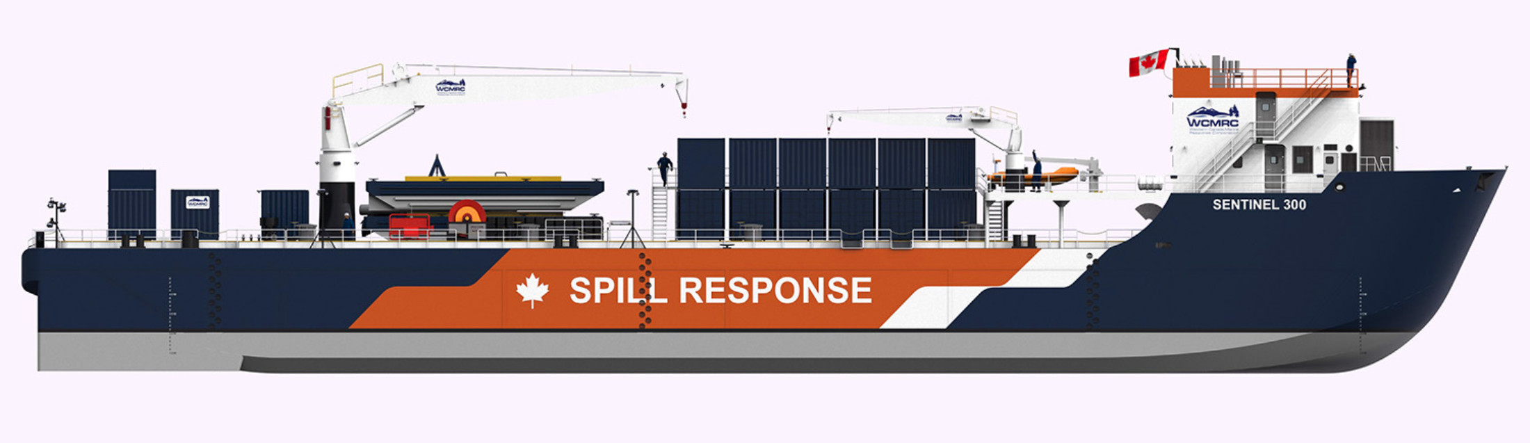 VESSEL REVIEW  Sentinel 303 – Large oil-collecting barges for