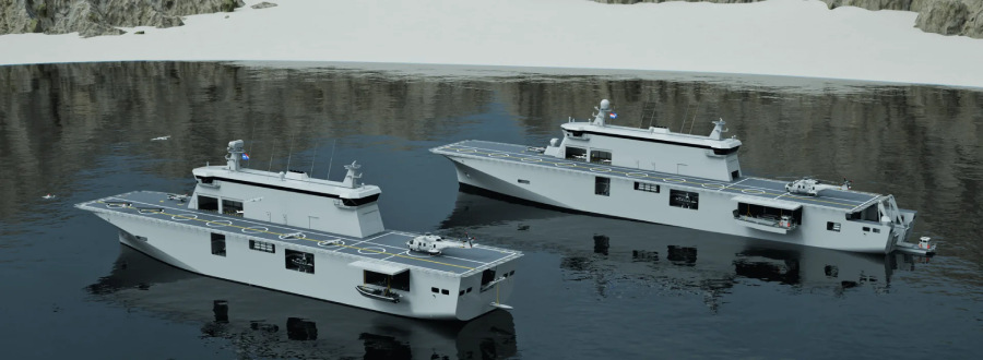 Dutch builder unveils naval drone carrier designs