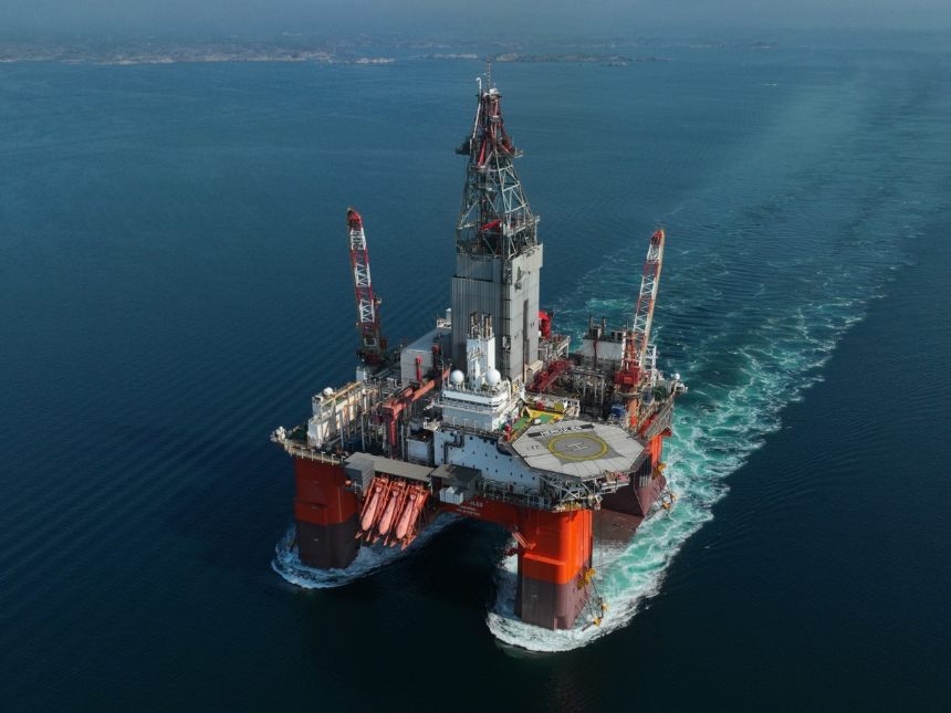 Hercules, a semi-submersible rig managed by Odfjell Drilling